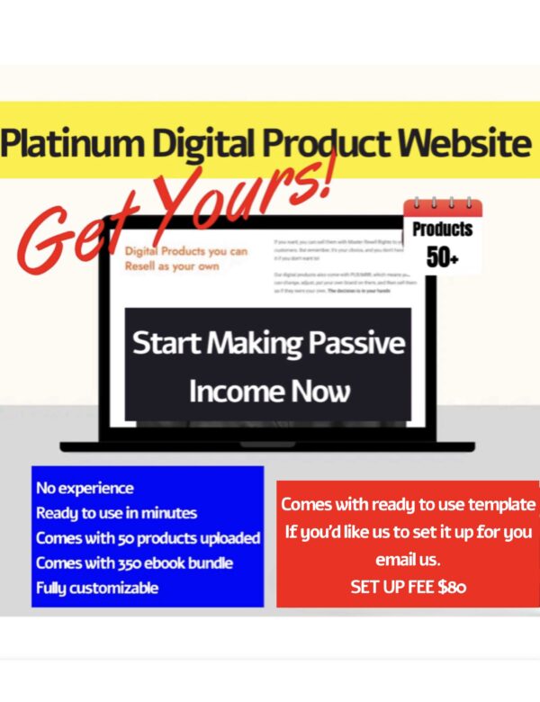 Platinum Digital Product Store